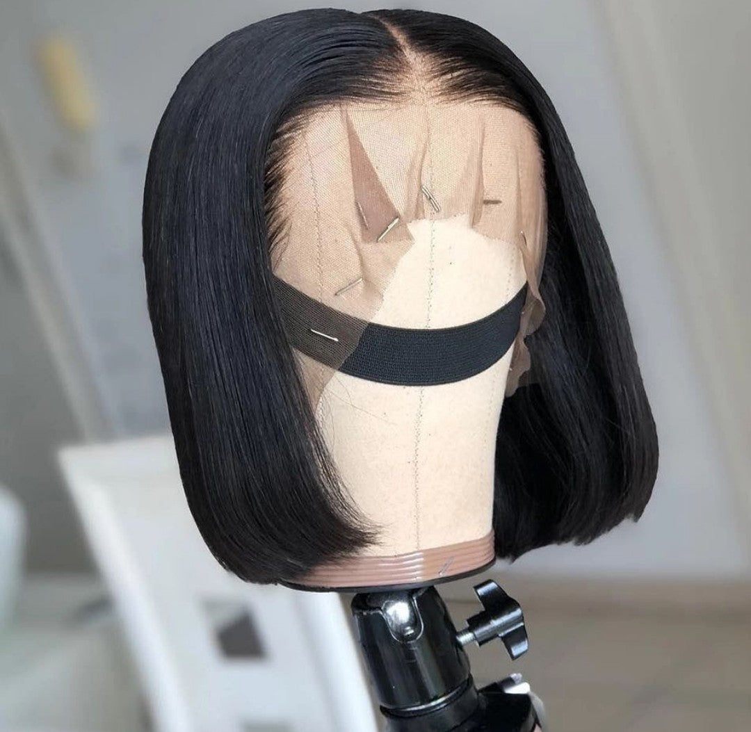 BRAZILIAN FULL FRONTAL SHORT BOB WIG