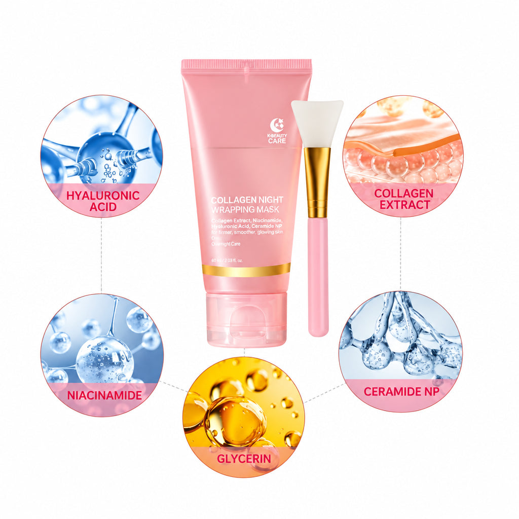Collagen Overnight Mask with Brush