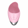 Facial Cleansing Device, Waterproof Beauty Instrument, Eye Beauty Device - Pink